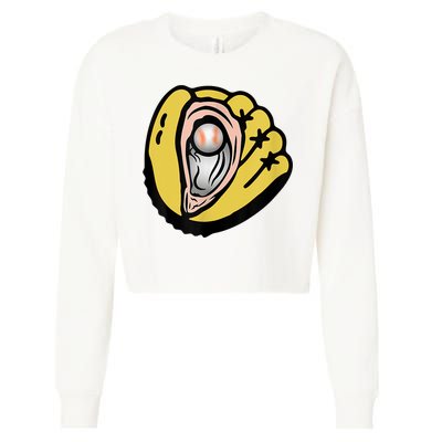 Chesapeake Oyster Catchers Tees Chesapeake Oyster Catchers Baseball Cropped Pullover Crew