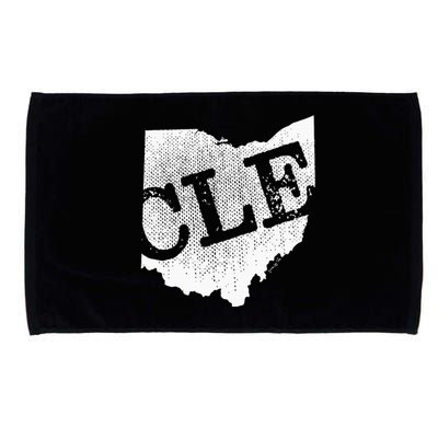 Cle Ohio Cleveland Microfiber Hand Towel