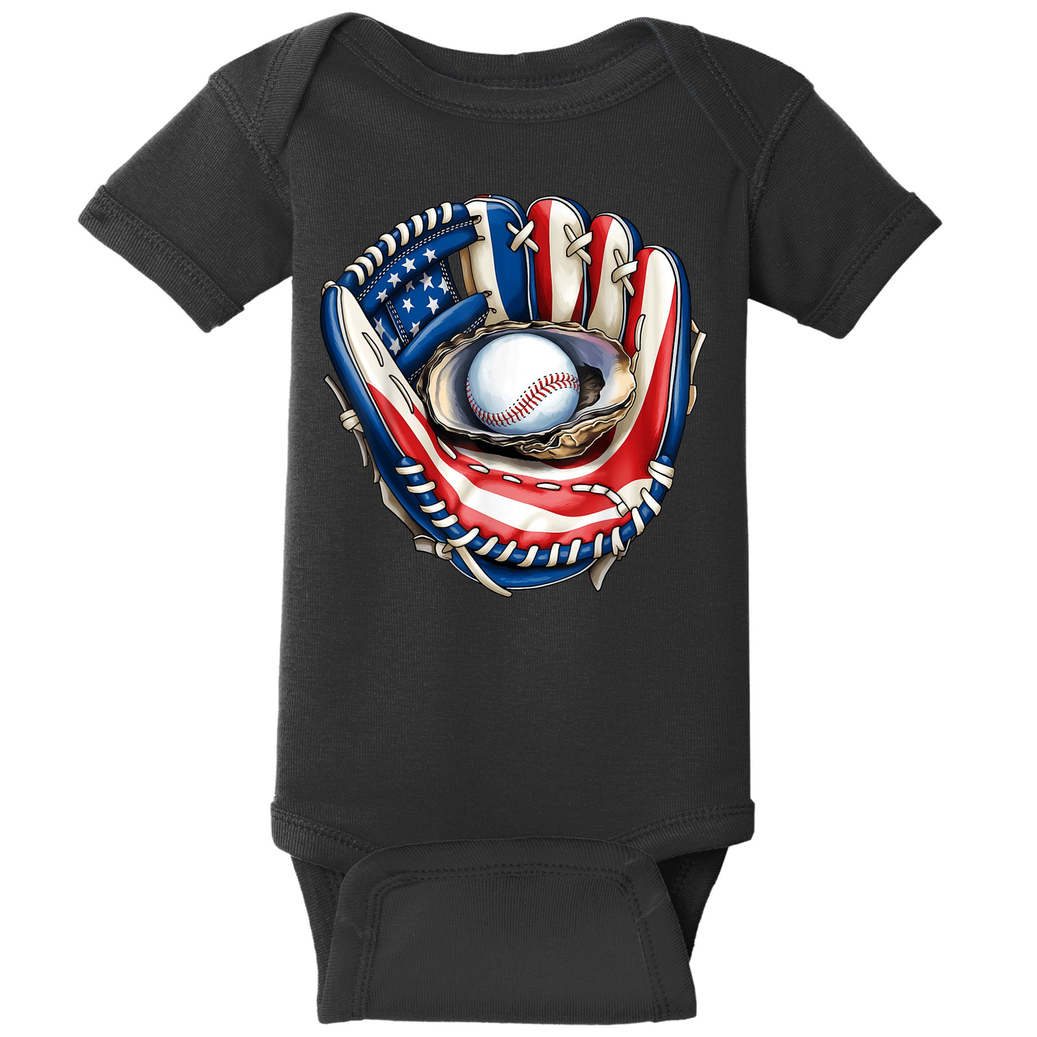 Chesapeake Oyster Catchers Tees Chesapeake Oyster Catchers Baseball Baby Bodysuit
