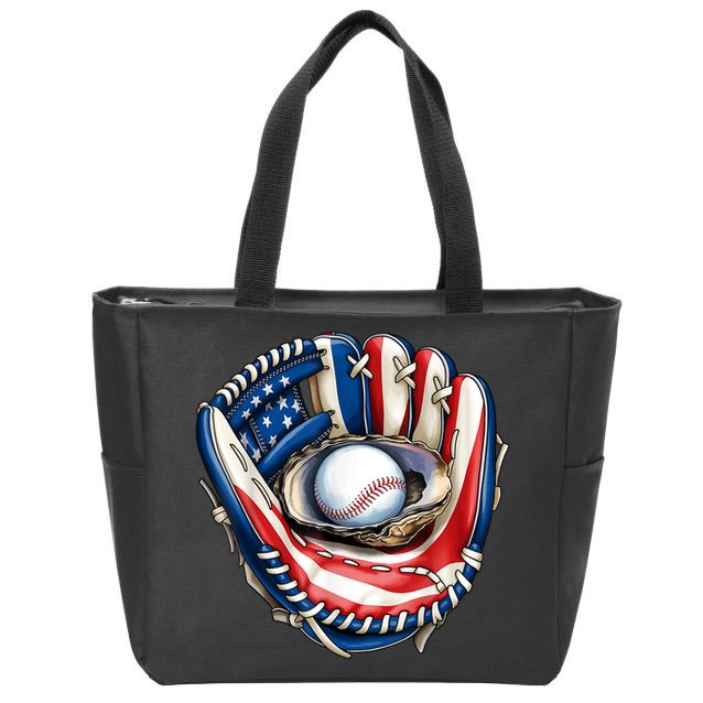 Chesapeake Oyster Catchers Tees Chesapeake Oyster Catchers Baseball Zip Tote Bag