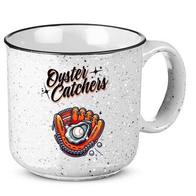 Chesapeake Oyster Catchers Tees Chesapeake Oyster Catchers Baseball 15oz Campfire Ceramic Mug
