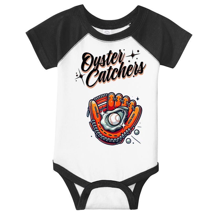 Chesapeake Oyster Catchers Tees Chesapeake Oyster Catchers Baseball Infant Baby Jersey Bodysuit