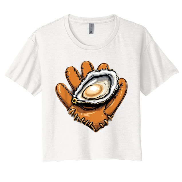 Chesapeake Oyster Catchers Tees Chesapeake Oyster Catchers Baseball Crop Top