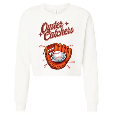 Chesapeake Oyster Catchers Tees Chesapeake Oyster Catchers Baseball Cropped Pullover Crew