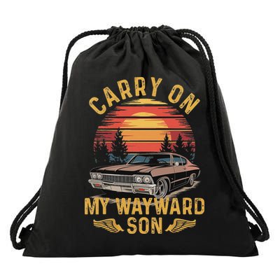 Carry On Classic Art My Wayward Funny Movie Graphic Son Drawstring Bag