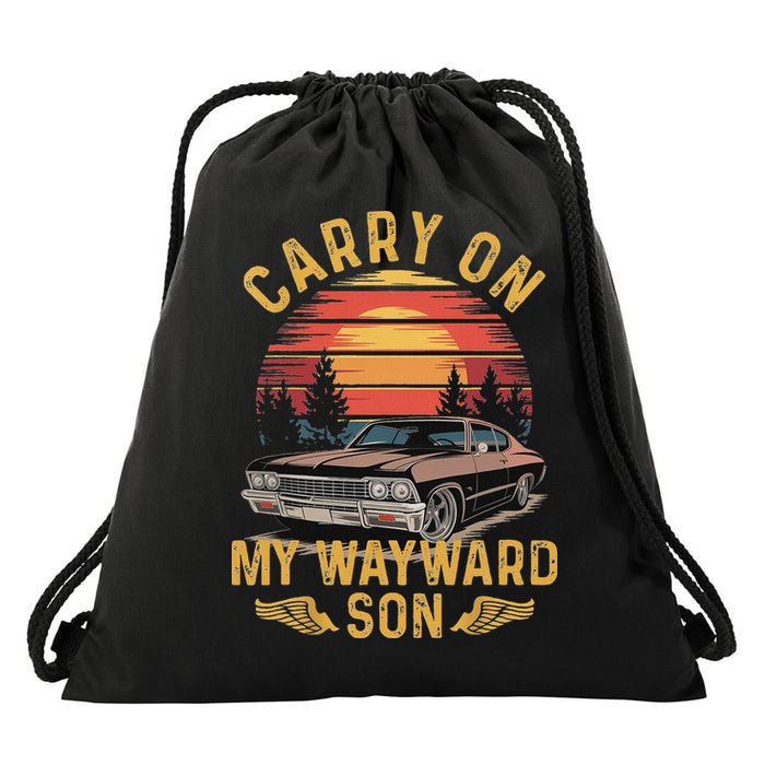 Carry On Classic Art My Wayward Funny Movie Graphic Son Drawstring Bag