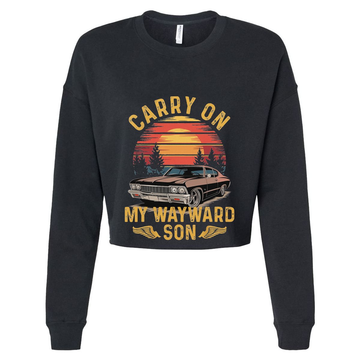 Carry On Classic Art My Wayward Funny Movie Graphic Son Flat Bill Trucker Hat