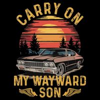 Carry On Classic Art My Wayward Funny Movie Graphic Son 16 in Basic Backpack