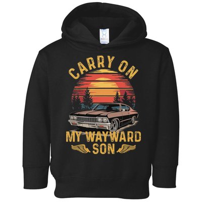 Carry On Classic Art My Wayward Funny Movie Graphic Son Toddler Hoodie