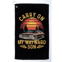 Carry On Classic Art My Wayward Funny Movie Graphic Son Golf Towel