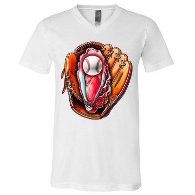 Chesapeake Oyster Catchers Tees Chesapeake Oyster Catchers Baseball V-Neck T-Shirt
