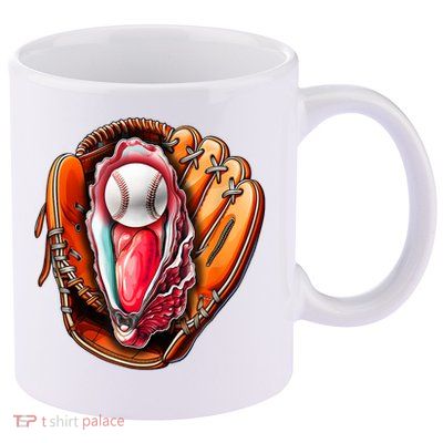 Chesapeake Oyster Catchers Tees Chesapeake Oyster Catchers Baseball 11oz C Handle Ceramic Mug