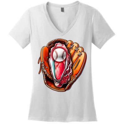 Chesapeake Oyster Catchers Tees Chesapeake Oyster Catchers Baseball Women's V-Neck T-Shirt