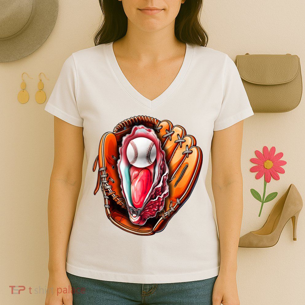 Chesapeake Oyster Catchers Tees Chesapeake Oyster Catchers Baseball Women's V-Neck T-Shirt