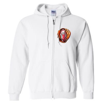 Chesapeake Oyster Catchers Tees Chesapeake Oyster Catchers Baseball Full Zip Hoodie
