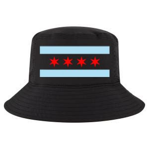 City Of Chicago Illinois Flag Cool Comfort Performance Bucket Hat