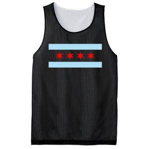 City Of Chicago Illinois Flag Mesh Reversible Basketball Jersey Tank