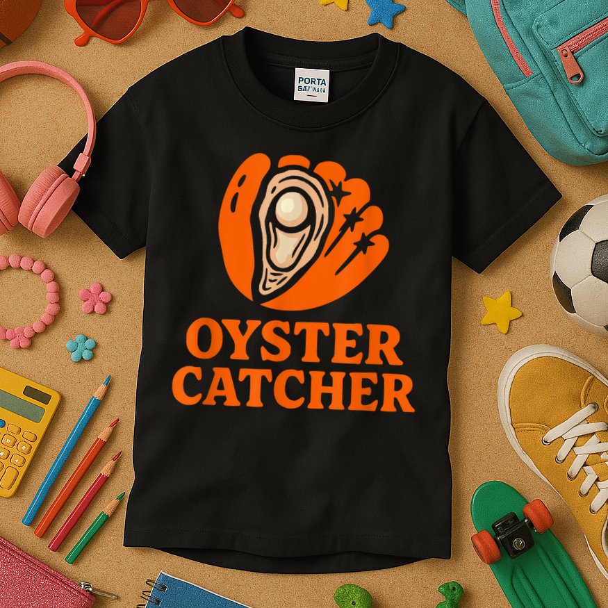 Chesapeake Oyster Catchers Tees Chesapeake Oyster Catchers Baseball Kids T-Shirt