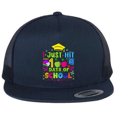 Congratulations On Completing 100 Days Of School! Flat Bill Trucker Hat