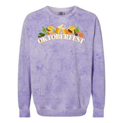 Celebrate Oktoberfest Colorblast Crewneck Sweatshirt