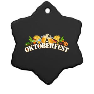 Celebrate Oktoberfest Ceramic Star Ornament