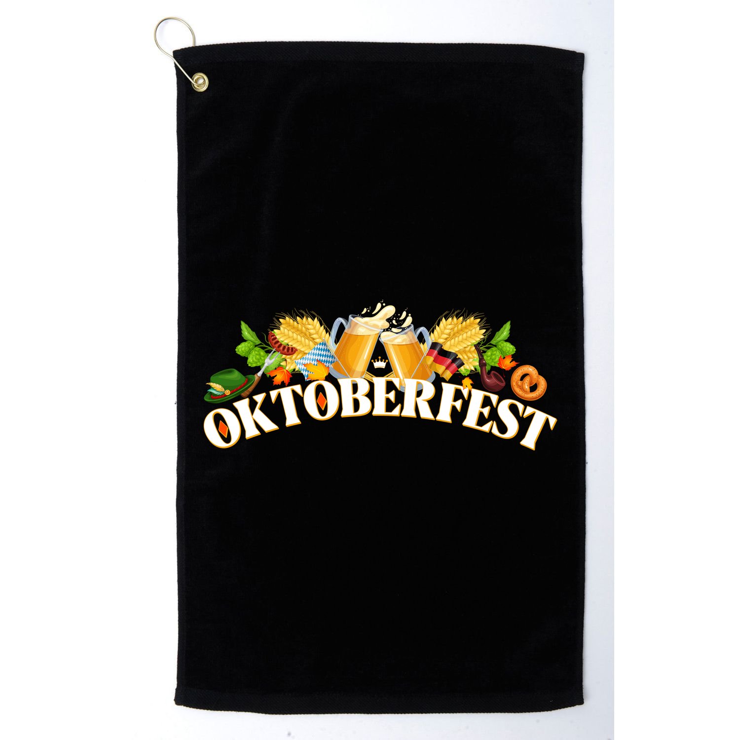 Celebrate Oktoberfest Golf Towel