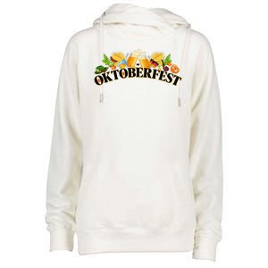 Celebrate Oktoberfest Womens Funnel Neck Pullover Hood