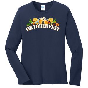 Celebrate Oktoberfest Ladies Long Sleeve Shirt