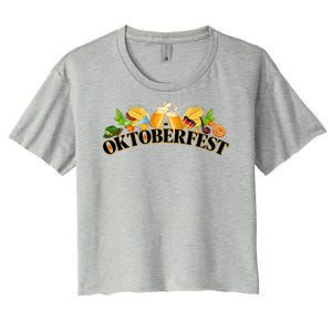 Celebrate Oktoberfest Women's Crop Top Tee