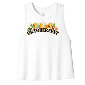 Celebrate Oktoberfest Women's Racerback Cropped Tank