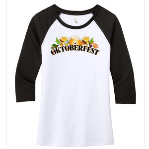 Celebrate Oktoberfest Women's Tri-Blend 3/4-Sleeve Raglan Shirt