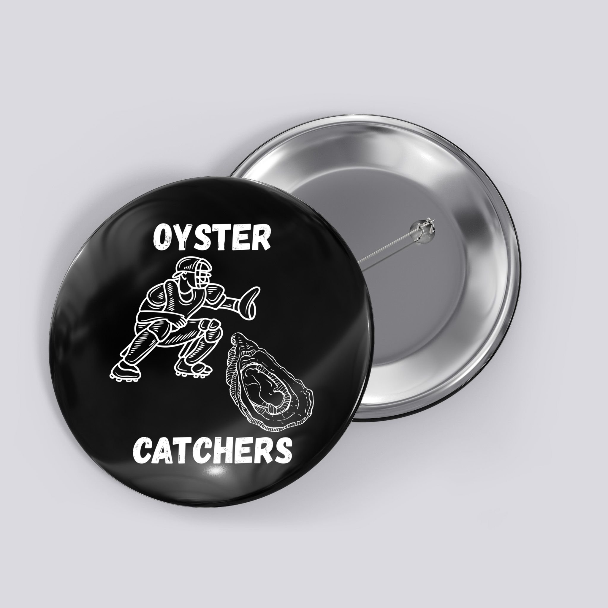Chesapeake Oyster Catchers Tees Chesapeake Oyster Catchers Baseball Button