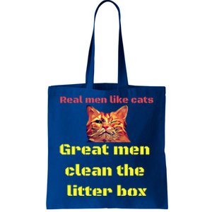 Catfather Or Cat Daddy Cool Gift Tote Bag