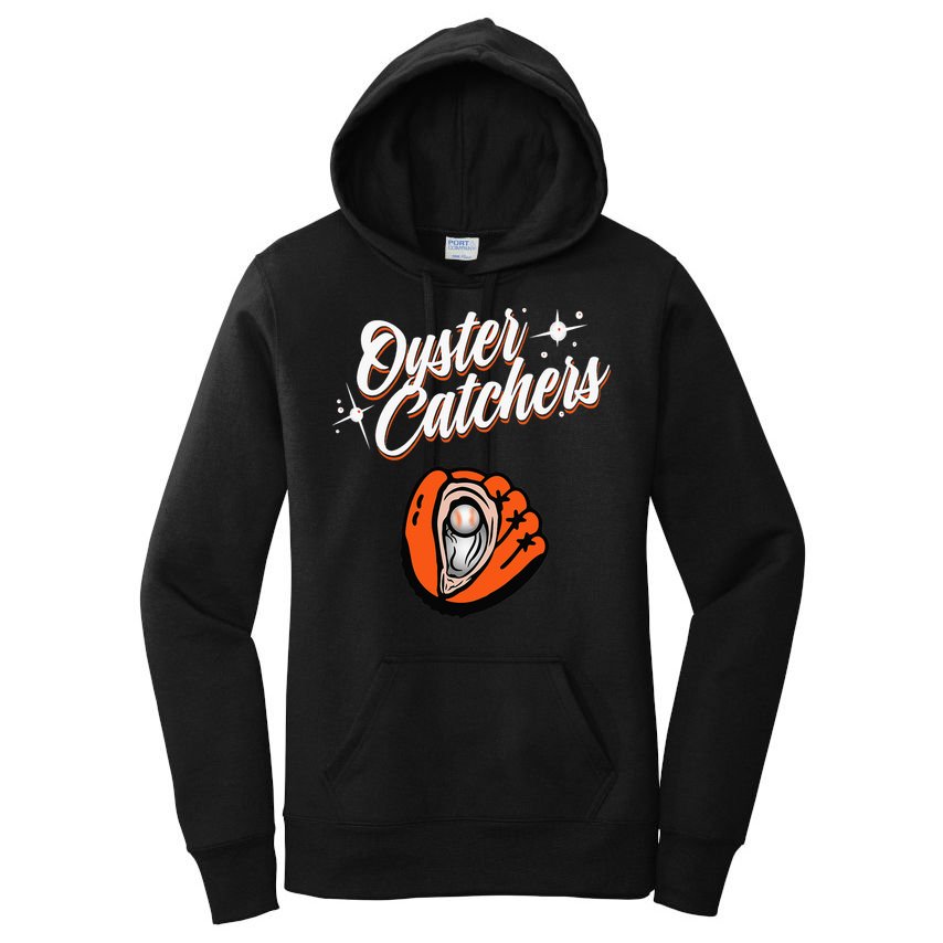 Chesapeake Oyster Catchers Logo Women's Pullover Hoodie