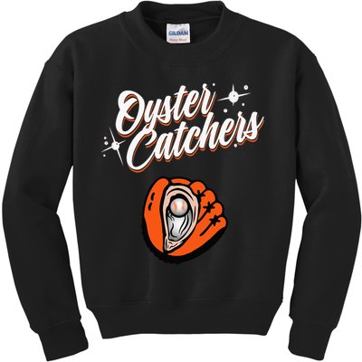 Chesapeake Oyster Catchers Logo Kids Sweatshirt