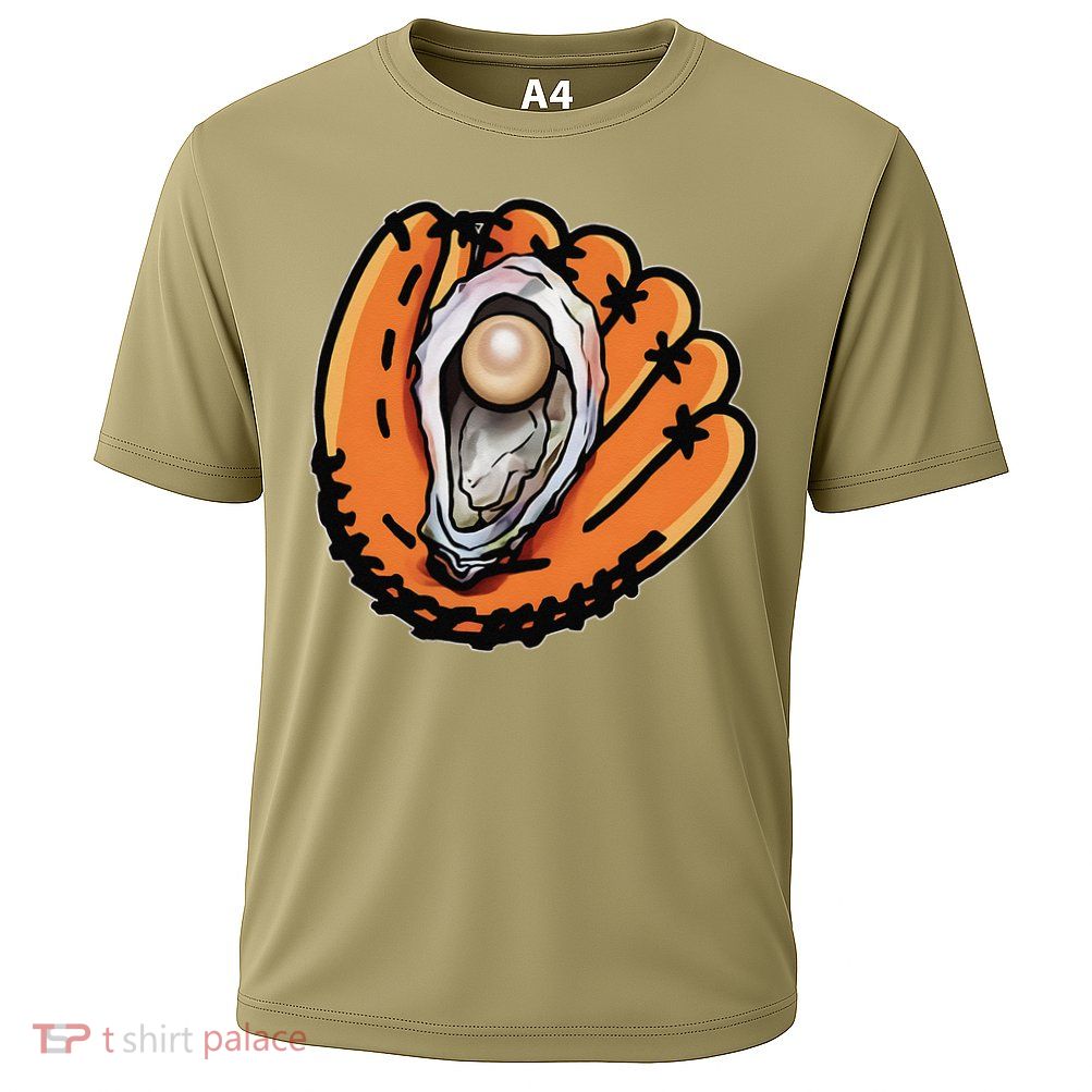 Chesapeake Oyster Catchers Baseball Funny Man Woman Cooling Performance Crew T-Shirt