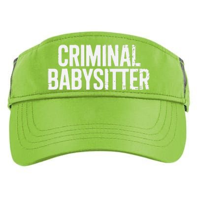 Correctional Officer Criminal Babysitter Corrections Adult Drive Performance Visor