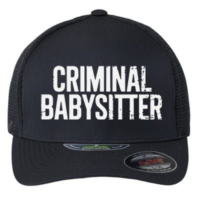 Correctional Officer Criminal Babysitter Corrections Flexfit Unipanel Trucker Cap