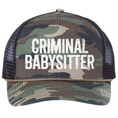 Correctional Officer Criminal Babysitter Corrections Retro Rope Trucker Hat Cap