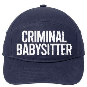 Correctional Officer Criminal Babysitter Corrections 7-Panel Snapback Hat