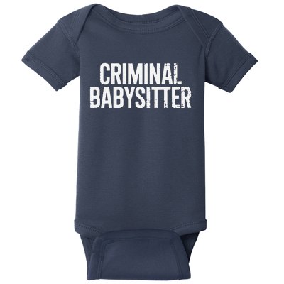 Correctional Officer Criminal Babysitter Corrections Baby Bodysuit