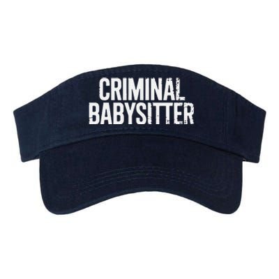 Correctional Officer Criminal Babysitter Corrections Valucap Bio-Washed Visor