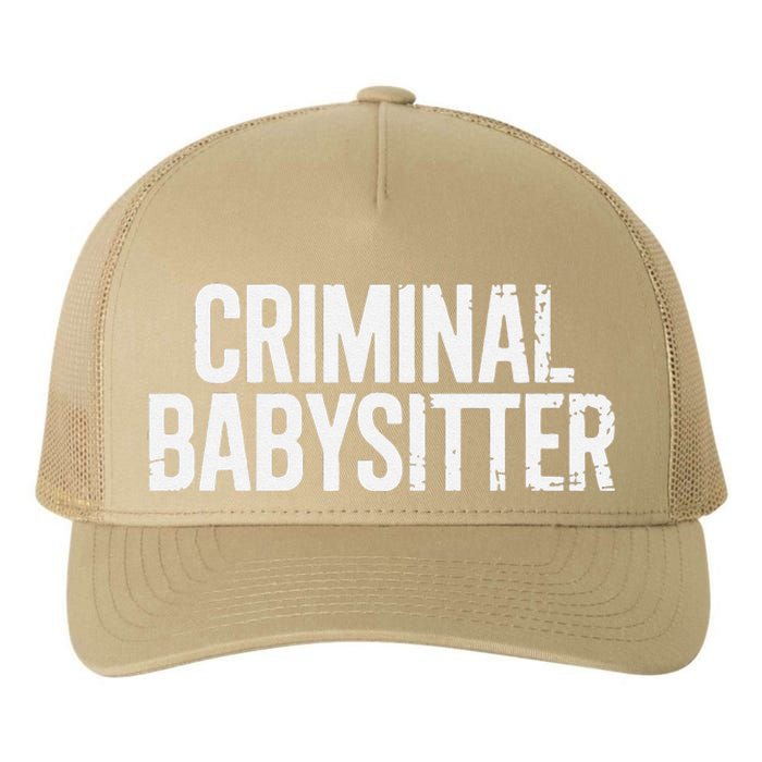 Correctional Officer Criminal Babysitter Corrections Yupoong Adult 5-Panel Trucker Hat