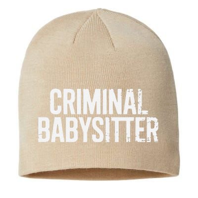 Correctional Officer Criminal Babysitter Corrections Sustainable Beanie