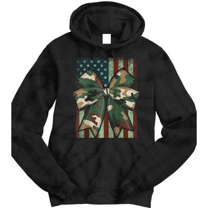 Camouflage Old Camo Bow Camo Coquette Bow Hunting Girl Women Tie Dye Hoodie