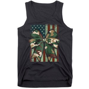 Camouflage Old Camo Bow Camo Coquette Bow Hunting Girl Women Tank Top