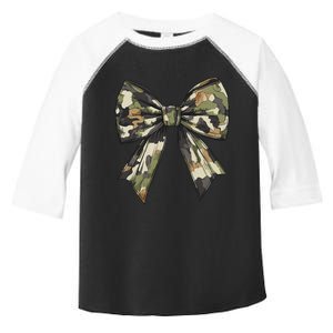 Camouflage Old Camo Bow Camo Coquette Bow Hunting Women Girl Toddler Fine Jersey T-Shirt