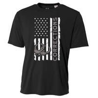 Correctional Officer Corrections Thin Silver Line Cooling Performance Crew T-Shirt