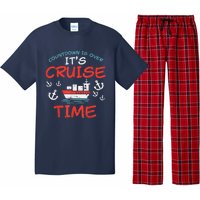 Countdown Over Cruise Time Ship Vacation Trip Cruising Gift Pajama Set