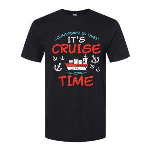 Countdown Over Cruise Time Ship Vacation Trip Cruising Gift Softstyle CVC T-Shirt